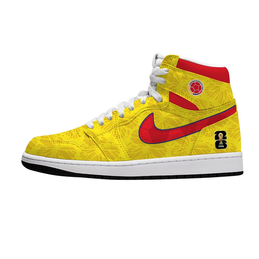 World Cup 2026 Colombia V.1 Custom High-Top Sneakers