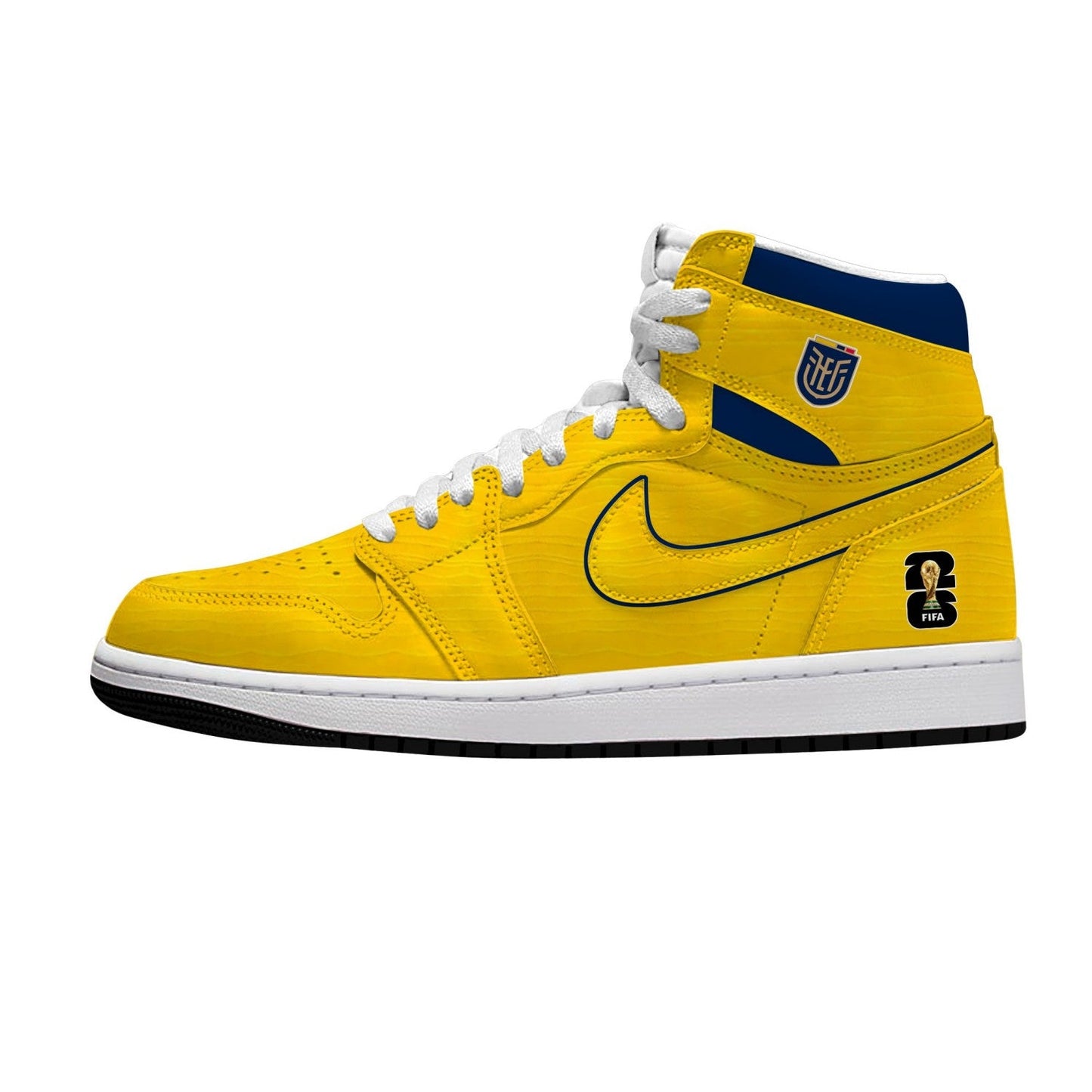 World Cup 2026 Ecuador V.1 Custom High-Top Sneakers