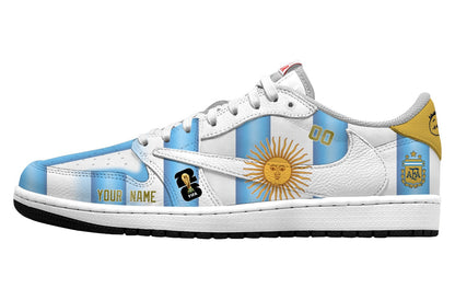 World Cup 2026 Argentina V.1 Custom TS Low Sneakers