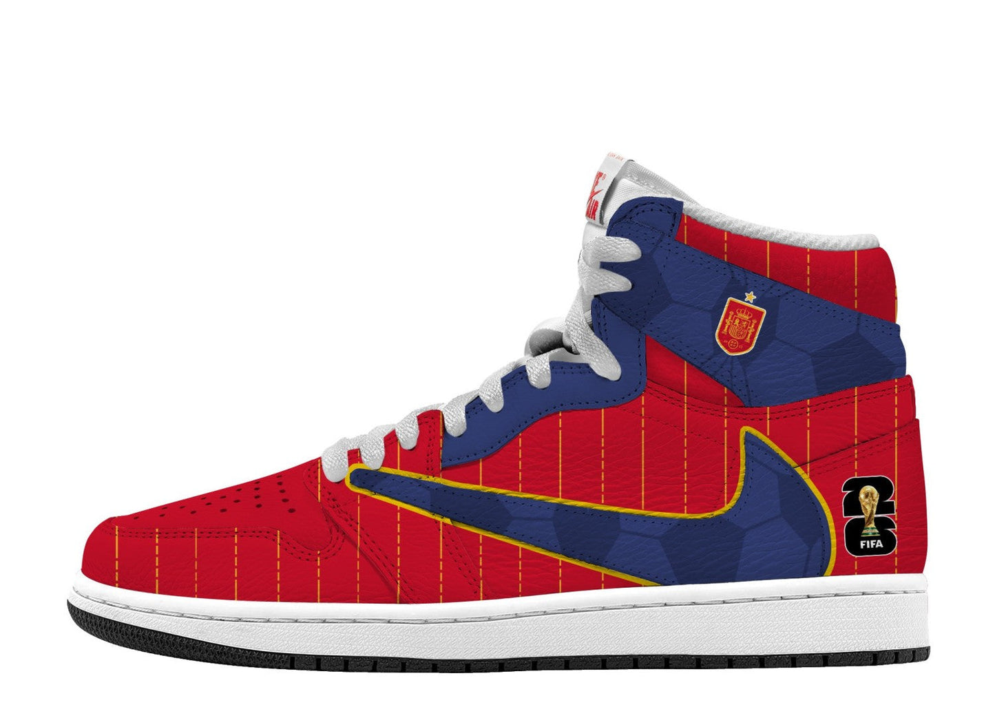 World Cup 2026 Spain V.1 Custom TS High Sneakers