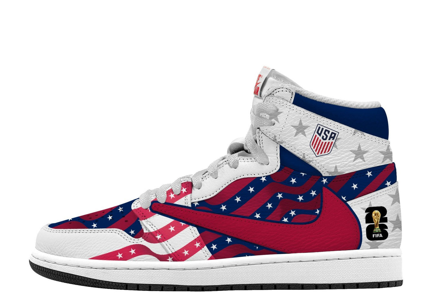 World Cup 2026 USA V.1 Custom TS High Sneakers