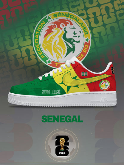 World Cup 2026 Senegal V.1 Custom Air-Style Sneakers