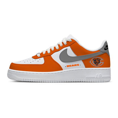 Chicago Football Custom Air-Style Sneakers