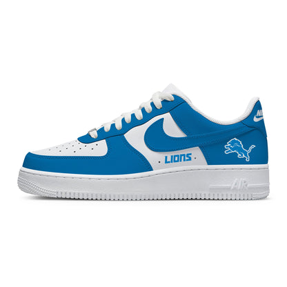 Detroit Football Custom Air-Style Sneakers