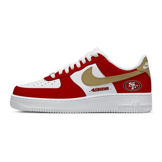San Francisco Football Custom Air-Style Sneakers