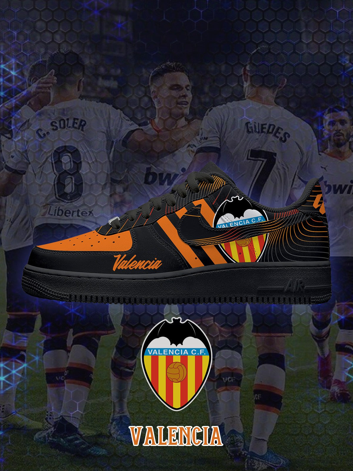 Valencia V.1 Custom Air-Style Sneakers