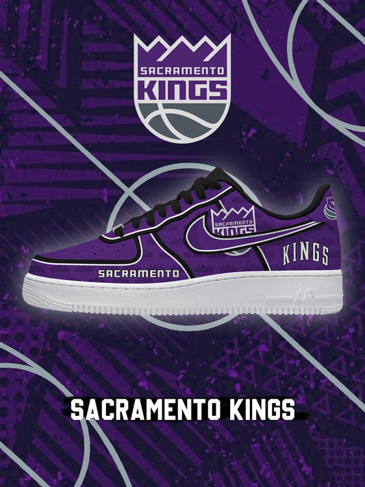Sacramento Basketball V.3 Custom Air-Style Sneakers