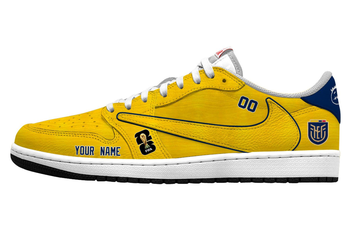 World Cup 2026 Ecuador V.1 Custom TS Low Sneakers