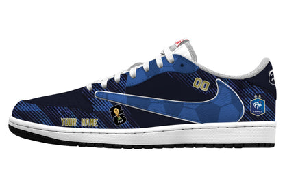 World Cup 2026 France V.1 Custom TS Low Sneakers