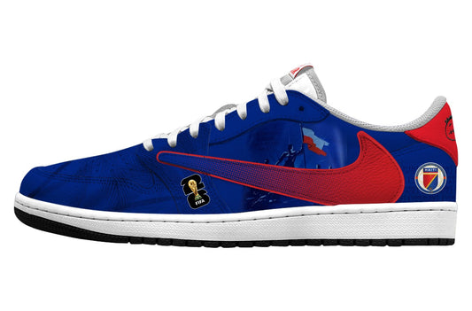 World Cup 2026 Haiti V.1 Custom TS Low Sneakers