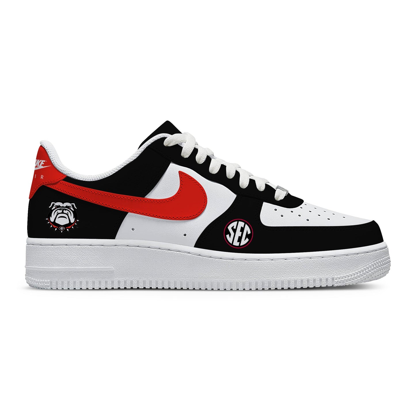 Georgia College Custom Air-Style Sneakers
