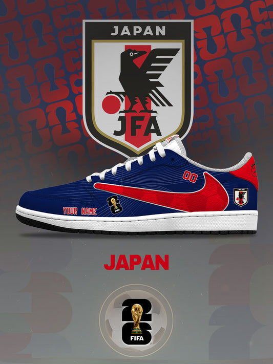World Cup 2026 Japan V.1 Custom TS Low Sneakers