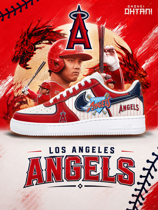 Angels Football Custom Air-Style Sneakers