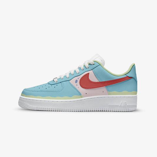 NIKE AIR FORCE GARRY SNAIL CUSTOM PAINT