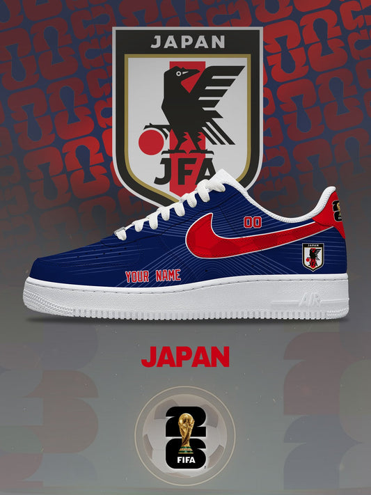 World Cup 2026 Japan V.1 Custom Air-Style Sneakers