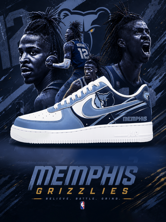 Memphis Basketball New Ver 1 Custom Air-Style Sneakers