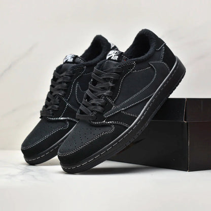 Jordan x Travis Scott Air Jordan 1 Low OG “Black Phantom” Sneakers