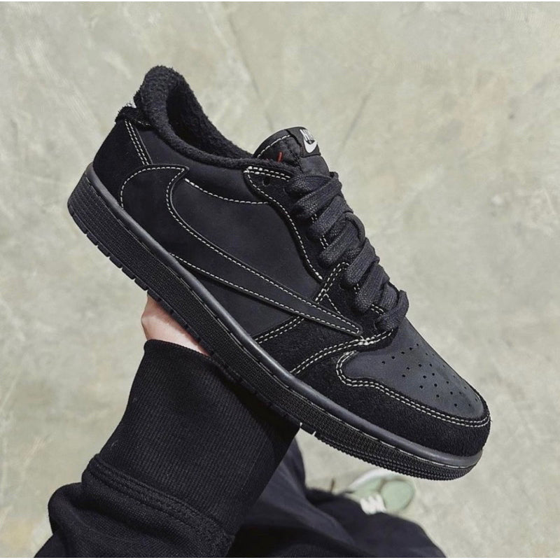 Jordan x Travis Scott Air Jordan 1 Low OG “Black Phantom” Sneakers