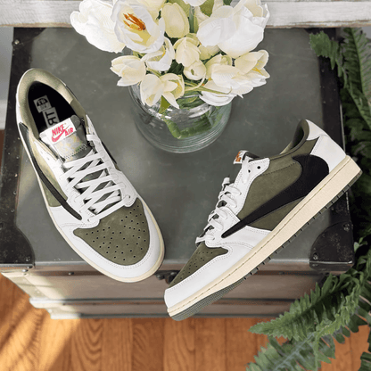 Air Jordan x Travis Scott 1 Low OG “Medium Olive”