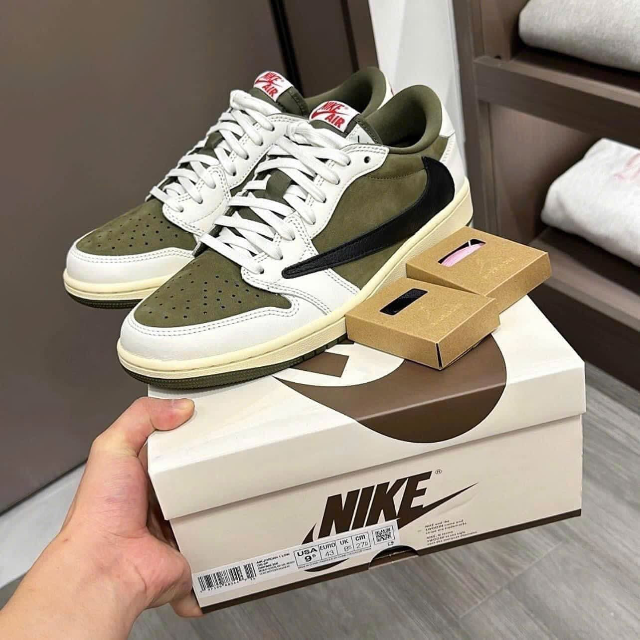Air Jordan x Travis Scott 1 Low OG “Medium Olive”