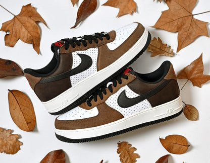 White and Baroque Brown