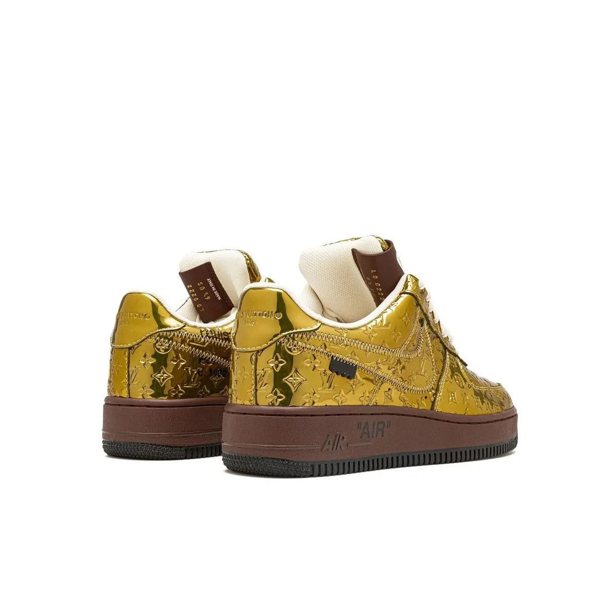 Louis Vuitton x Nike Air Force 1 Low Gold