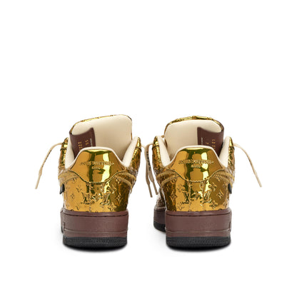 Louis Vuitton x Nike Air Force 1 Low Gold