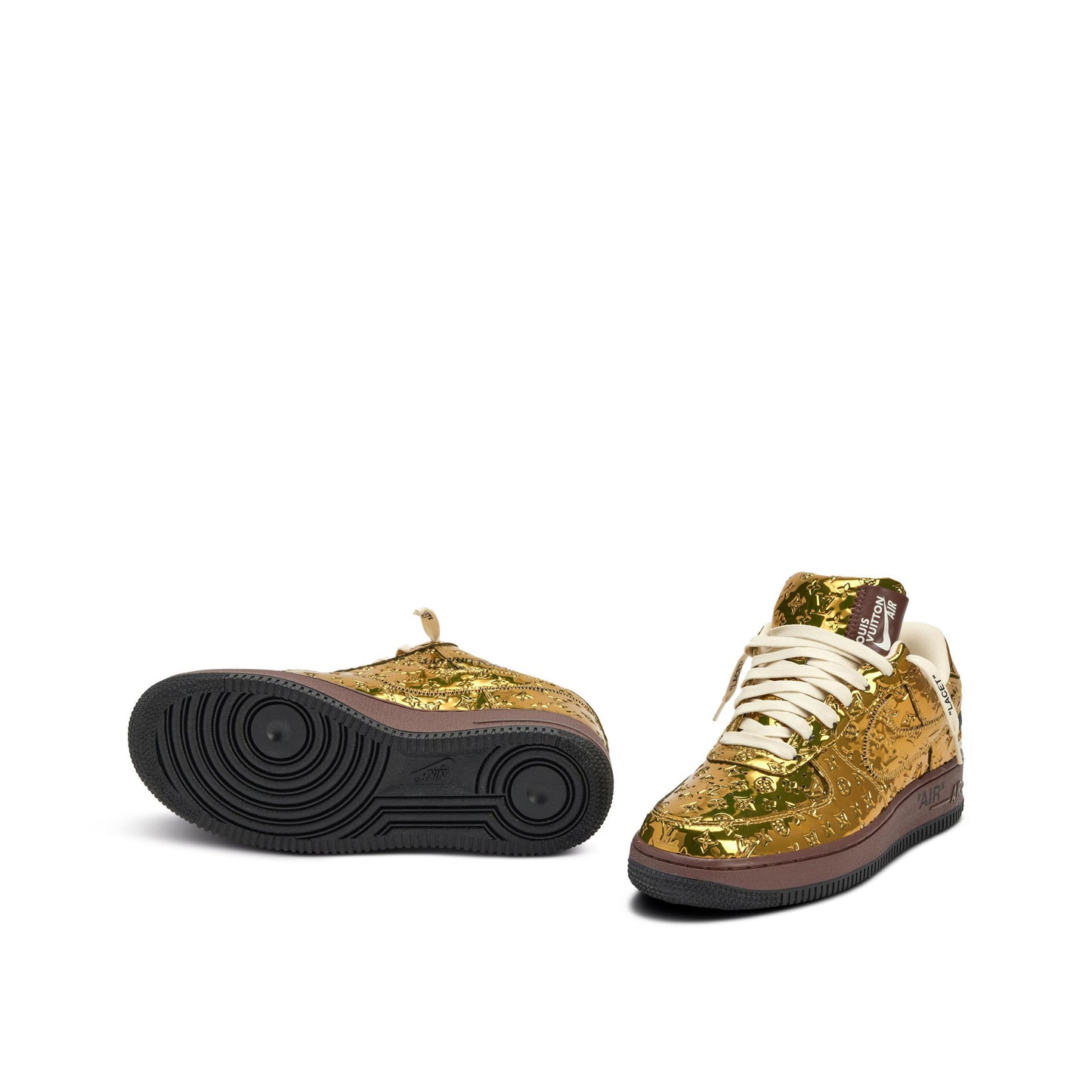 Louis Vuitton x Nike Air Force 1 Low Gold