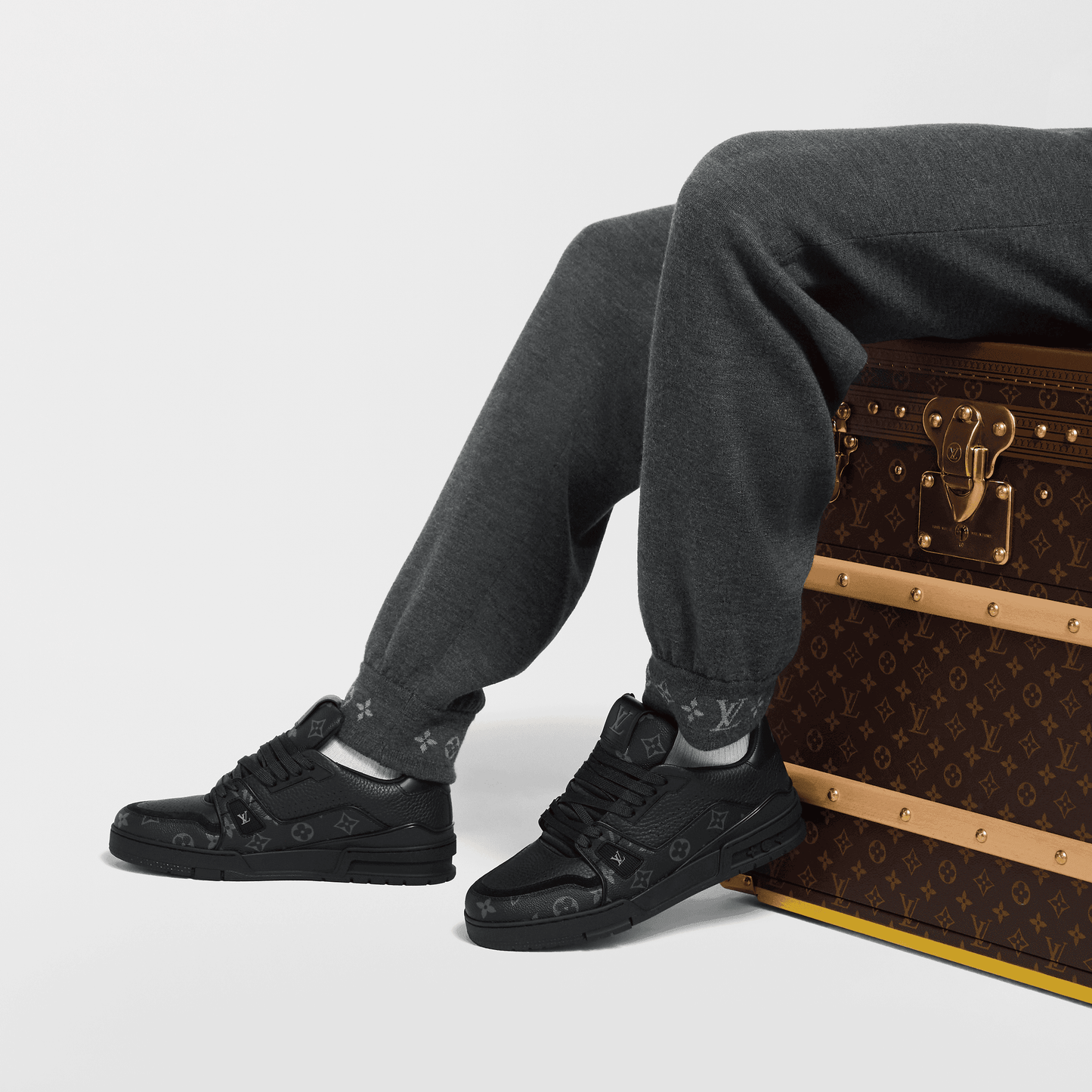 Louis Vuitton LV Trainer Black