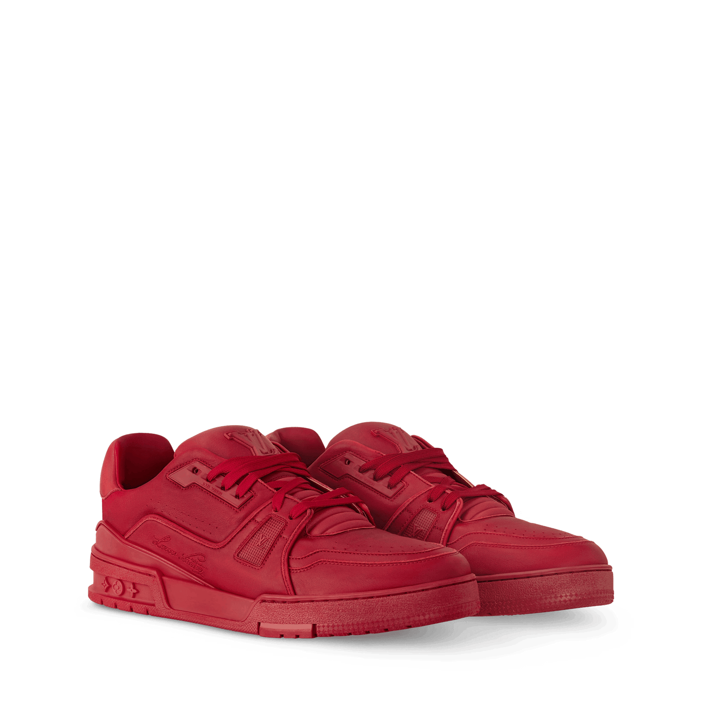 LV Trainer Sneaker Distressed