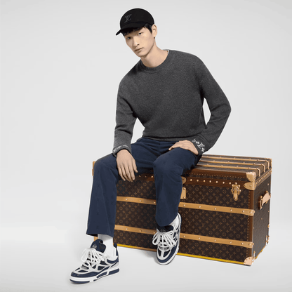 LV Skate Sneaker Navy