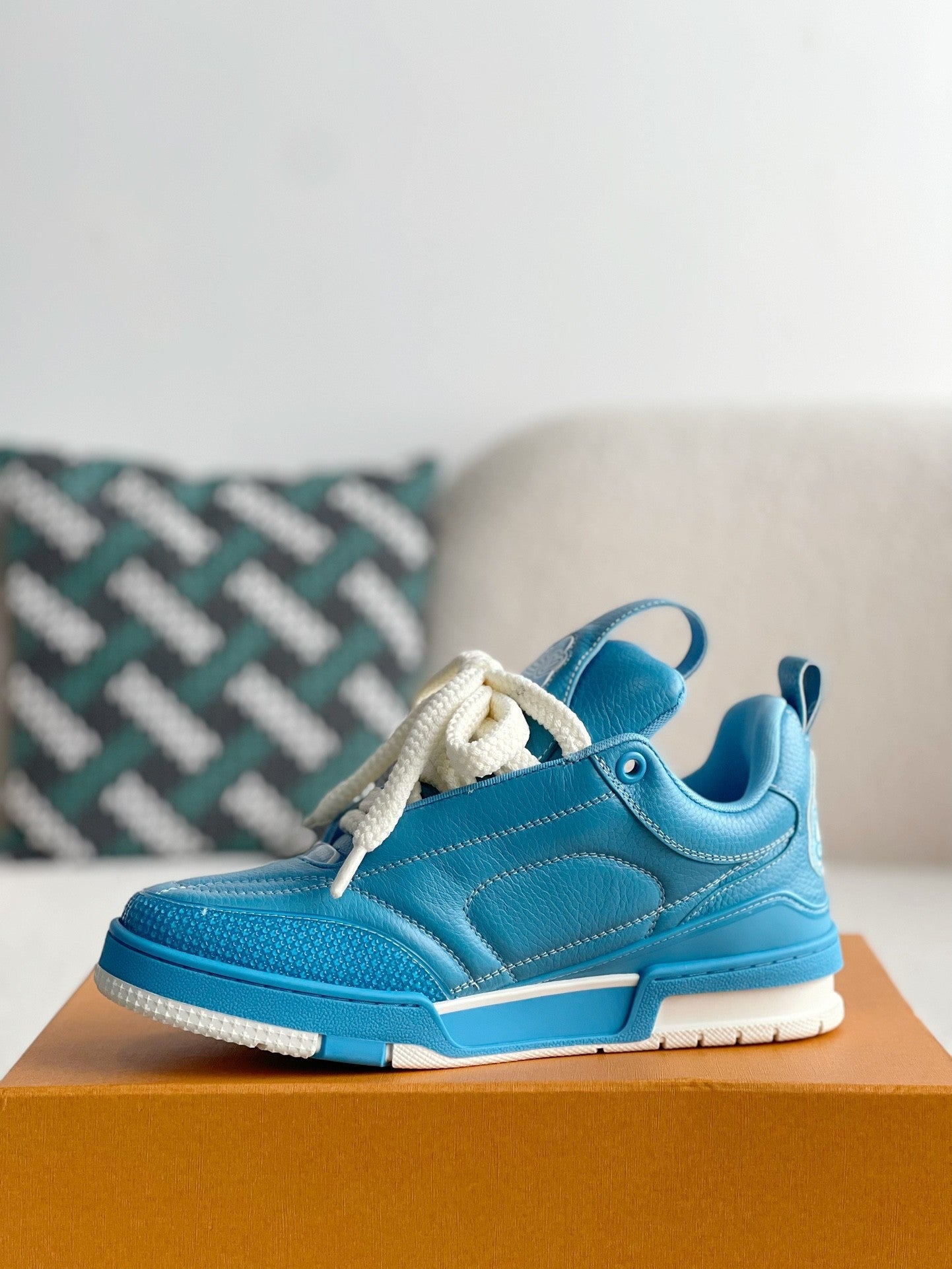 LV Skate Sneaker Blue