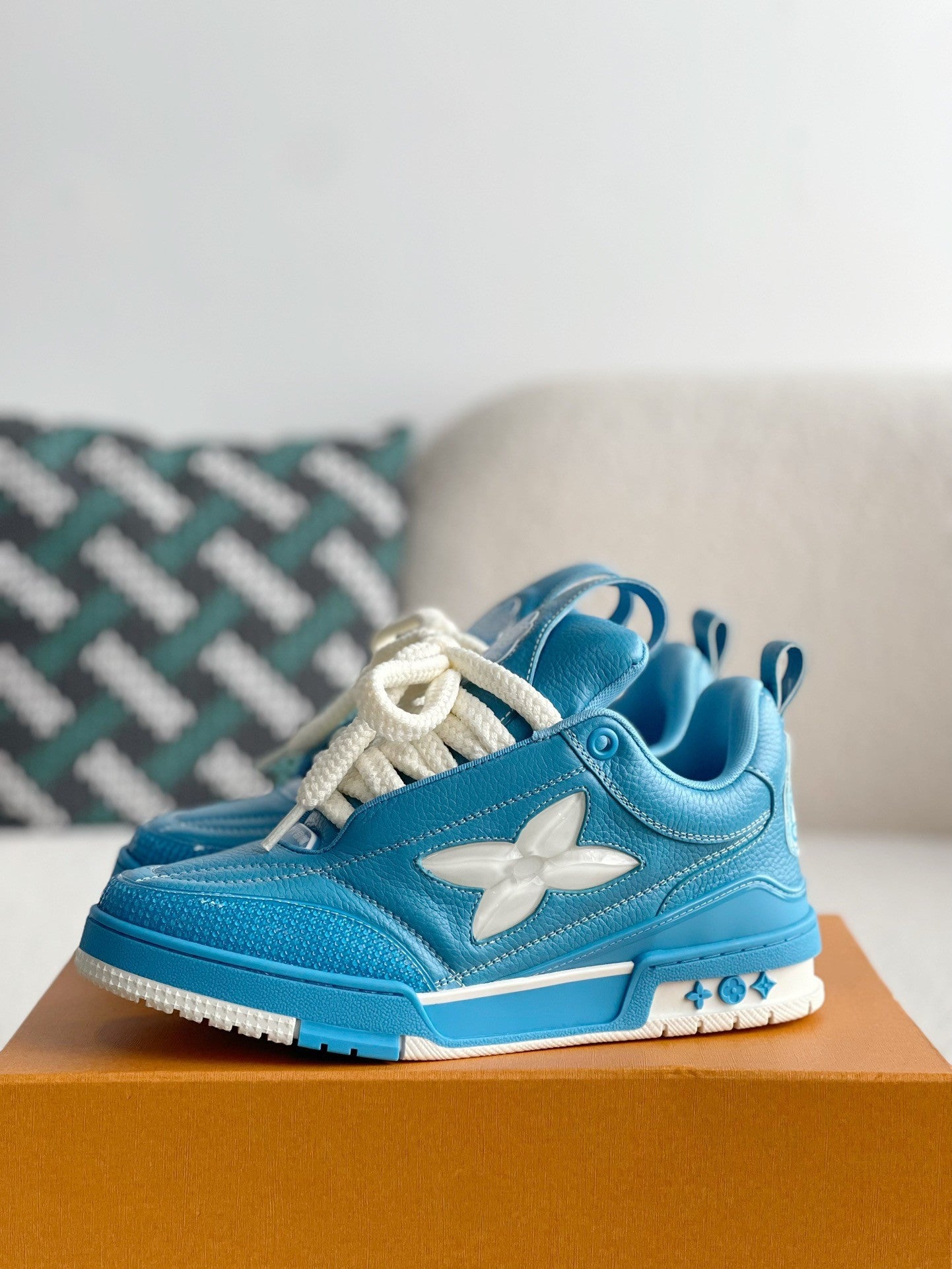 LV Skate Sneaker Blue