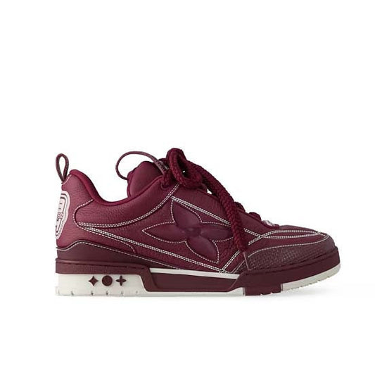 LV Skate Sneaker Blue Burgundy