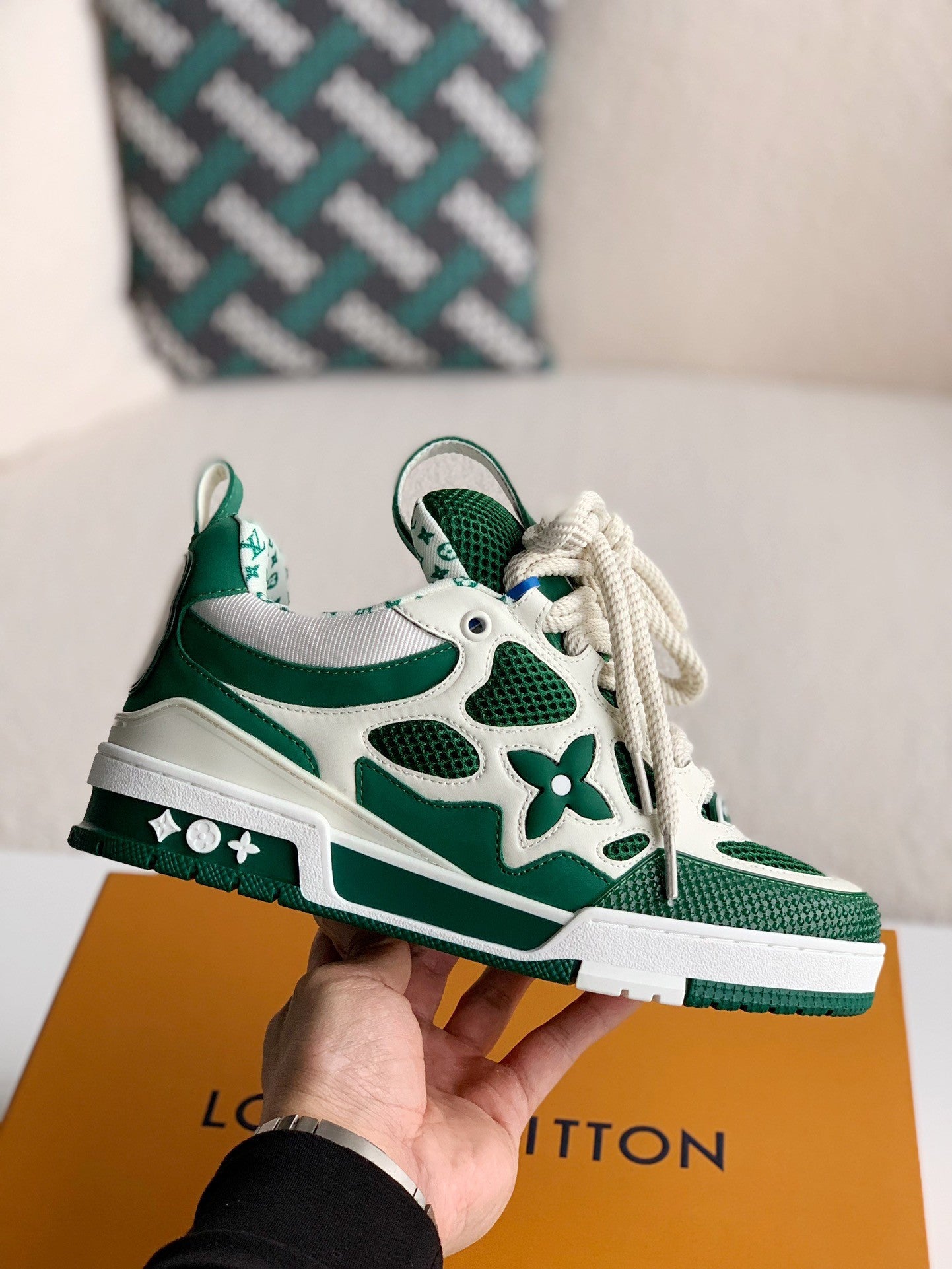 LV Skate Sneaker Green