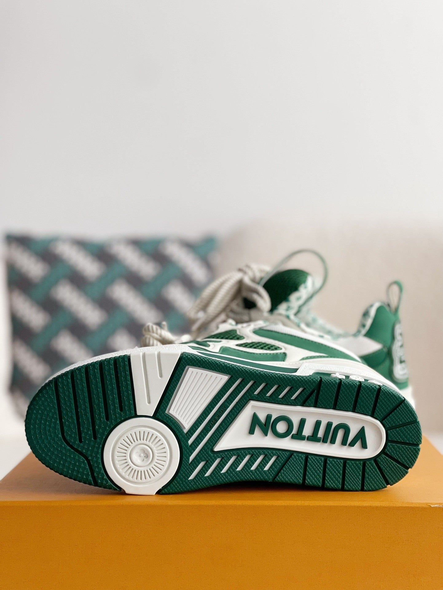 LV Skate Sneaker Green