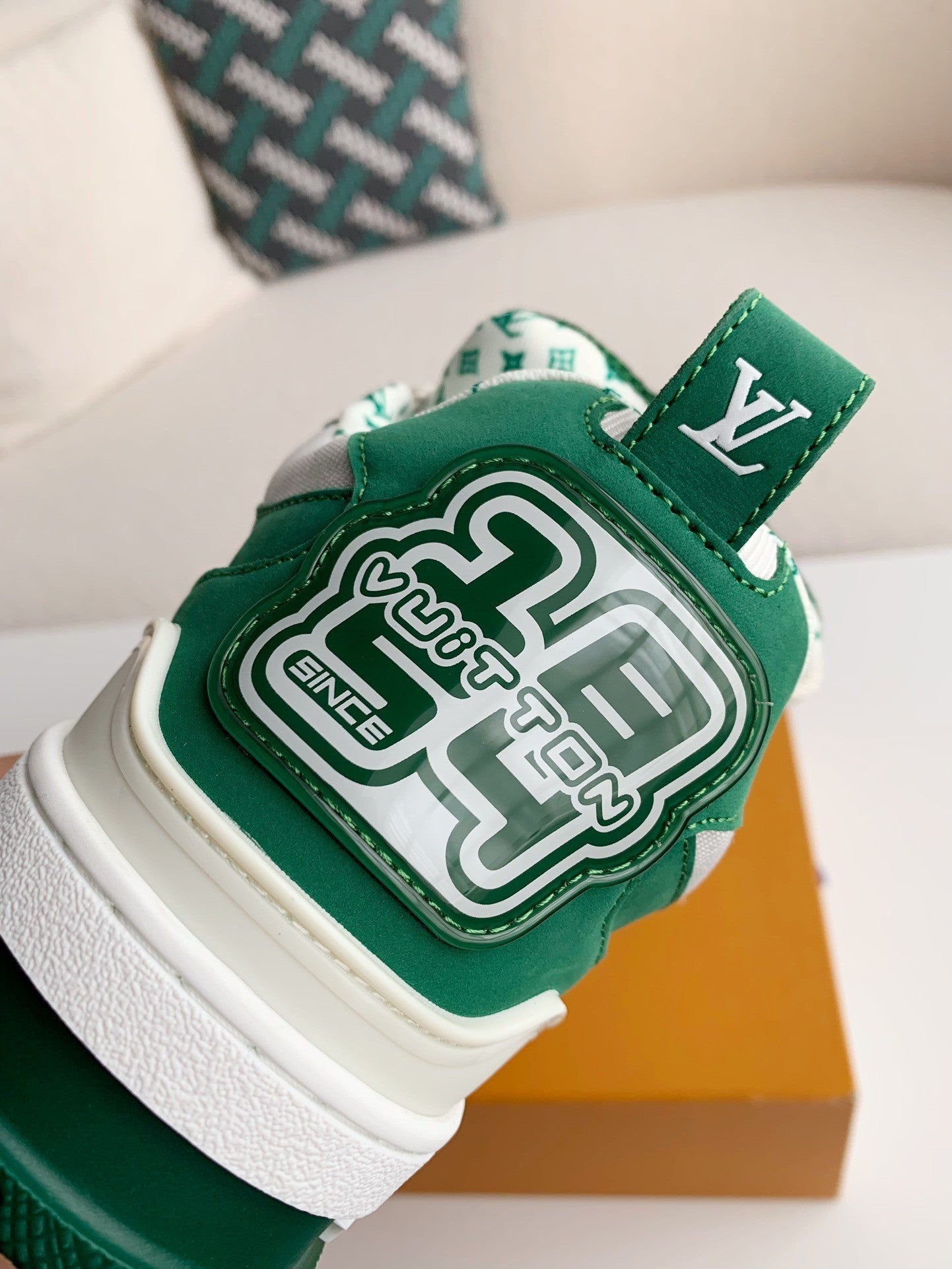 LV Skate Sneaker Green