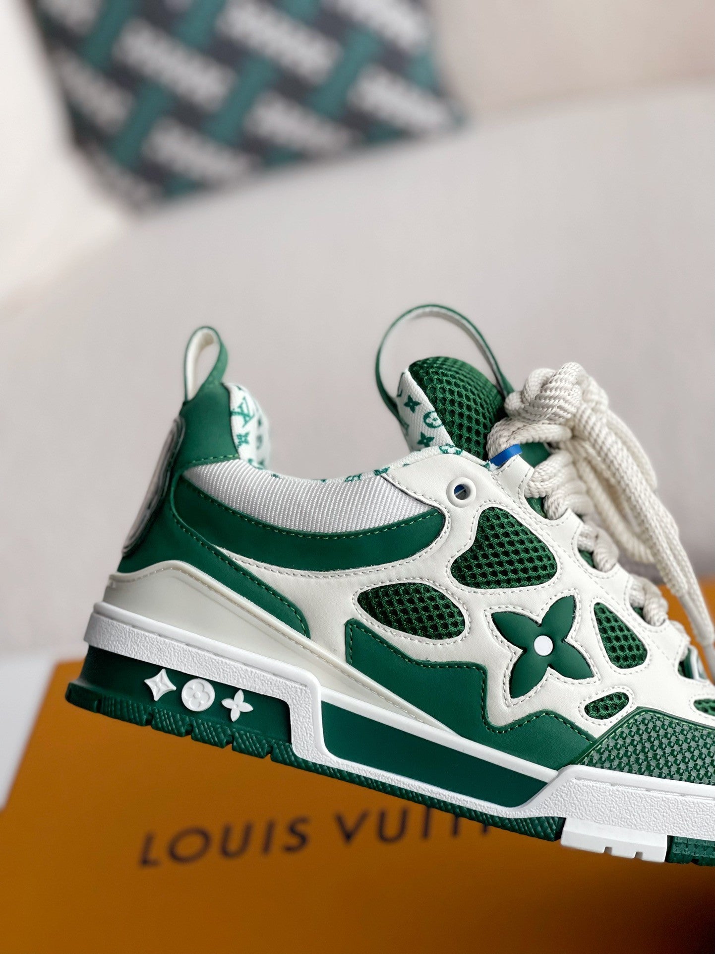 LV Skate Sneaker Green