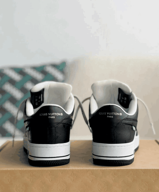 LV x Nike Air Force 1 Low ‘Virgil Abloh – Black/White’