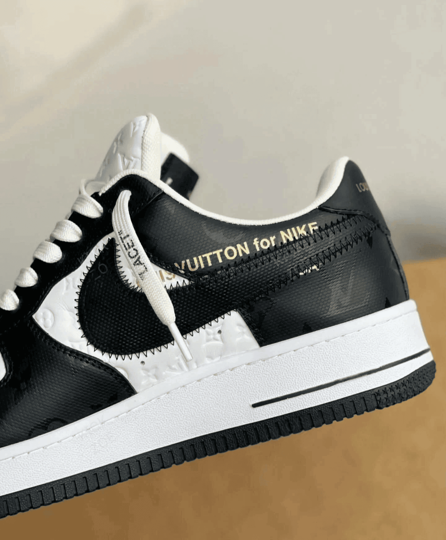 LV x Nike Air Force 1 Low ‘Virgil Abloh – Black/White’
