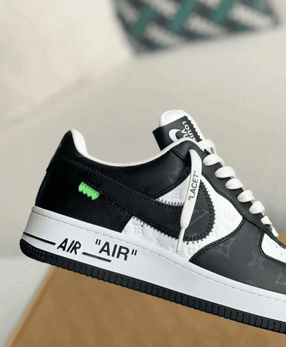 LV x Nike Air Force 1 Low ‘Virgil Abloh – Black/White’