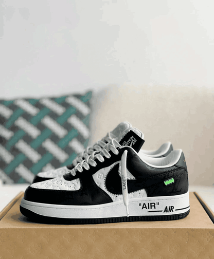 LV x Nike Air Force 1 Low ‘Virgil Abloh – Black/White’