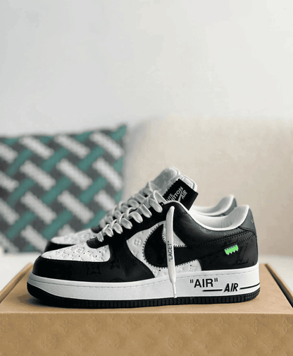 LV x Nike Air Force 1 Low ‘Virgil Abloh – Black/White’