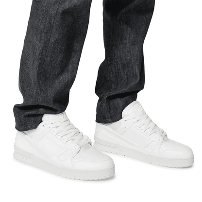 LV Trainer Sneaker ‘All White’