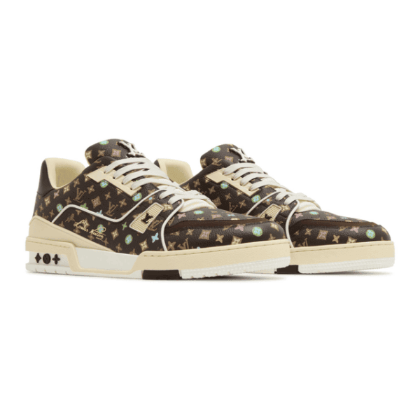 LV x Tyler the Creator LV Trainer “Mocha Multi-Color Monogram” sneakers