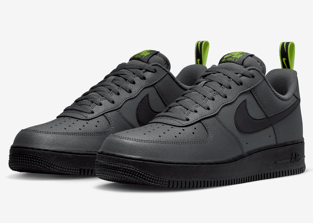 Louis Vuitton x Nike Air Force 1 Low ’07 ‘Iron Grey Volt Black’