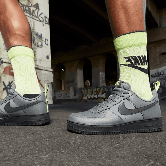 Louis Vuitton x Nike Air Force 1 Low ’07 ‘Iron Grey Volt Black’