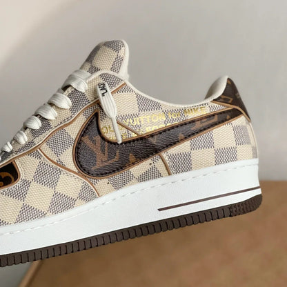 Louis Vuitton x Nike Air Force 1 Damier Canvas