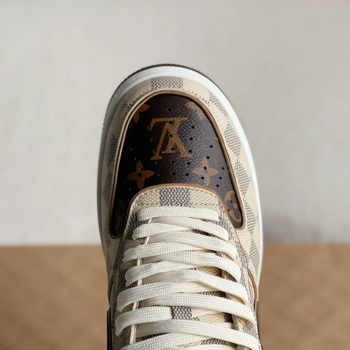 Louis Vuitton x Nike Air Force 1 Damier Canvas