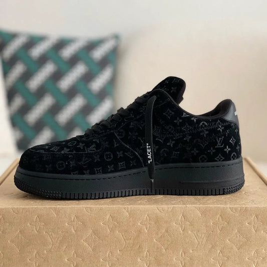 Louis Vuitton x Nike Air Force 1 ‘Virgil Abloh – All Black’